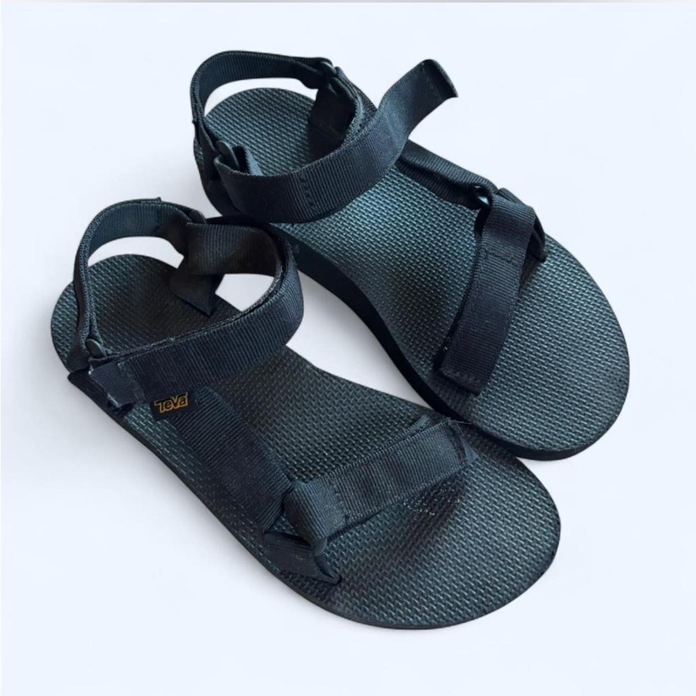 Women's Black Sandals - Picture 2 of 7